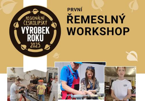 ŘEMESLNÝ WORKSHOP: SOUSTRUŽENÍ DŘEVA S JOSEFEM CÍSAŘEM
