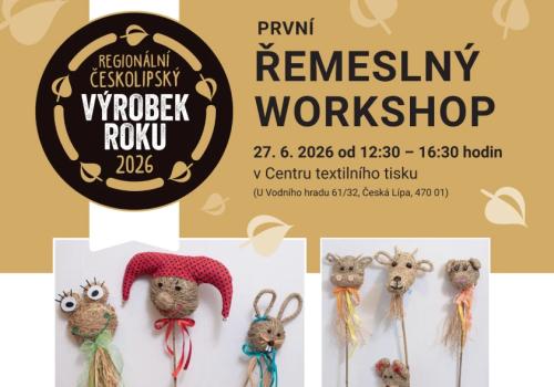 ŘEMESLNÝ WORKSHOP: VÝROBA SLAMĚNÉ LOUTKY